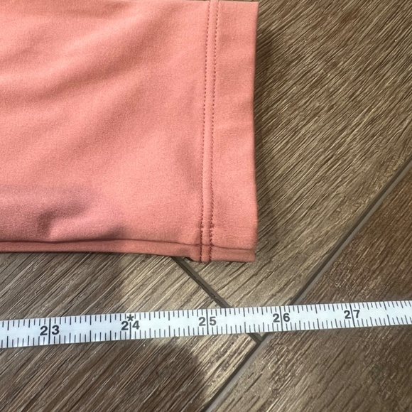 Gymshark Laser Cut Leggings, Peach, High-rise, Size Medium, Womens - Picture 8 of 13